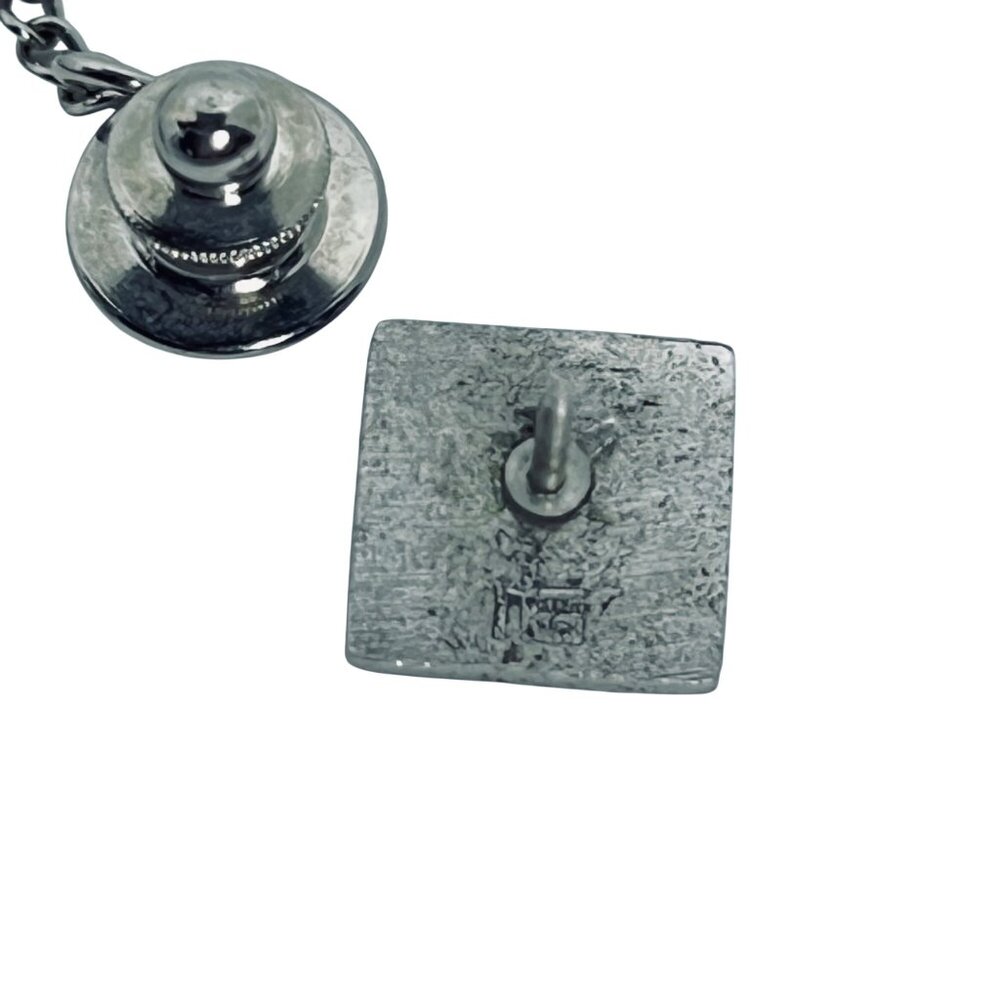 Vintage Sterling Silver Tie Tack With Eagle (1289-A-B) - Picture 3 of 4